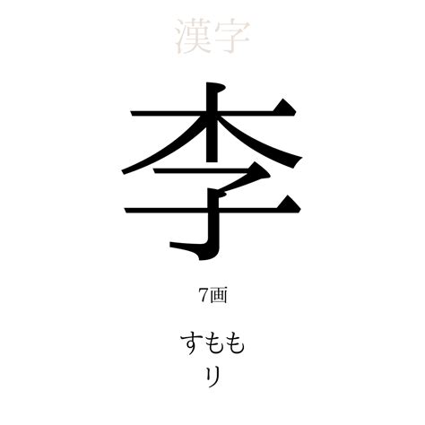 樹李|「樹李」名前の意味、読み方、いいねの数は？